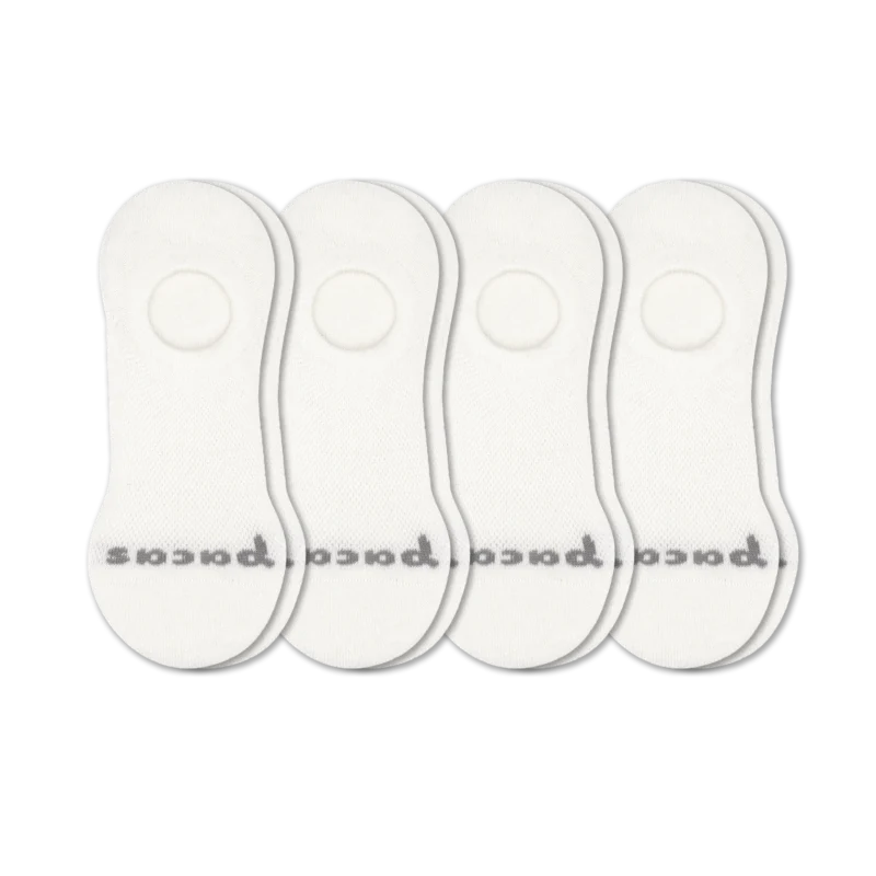 4 Pack - Women's No Show Socks