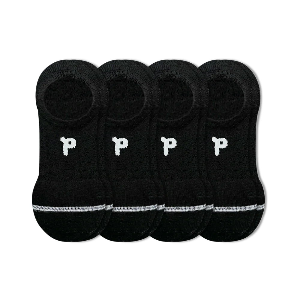 4 Pack - Women's No Show Socks