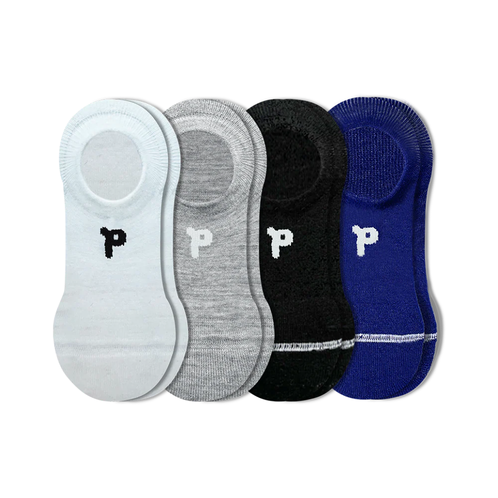 4 Pack - Women's No Show Socks