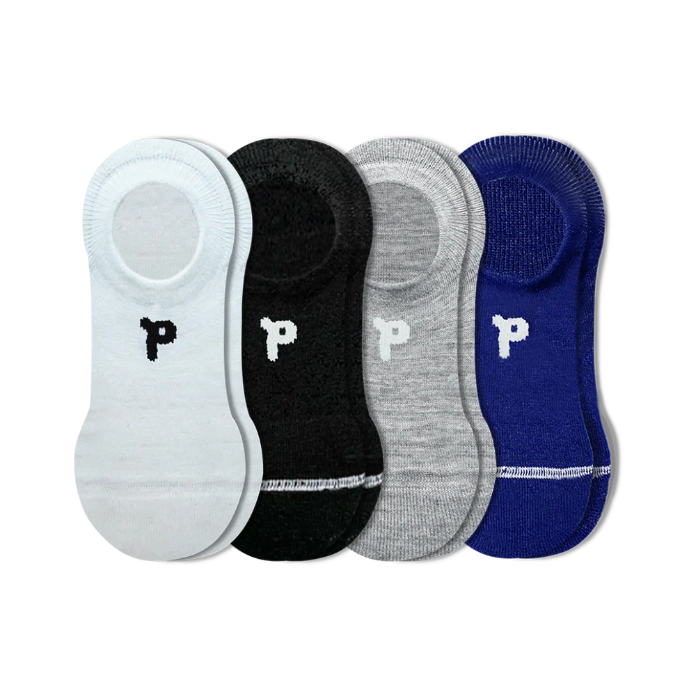 4 Pack - Women's No Show Socks