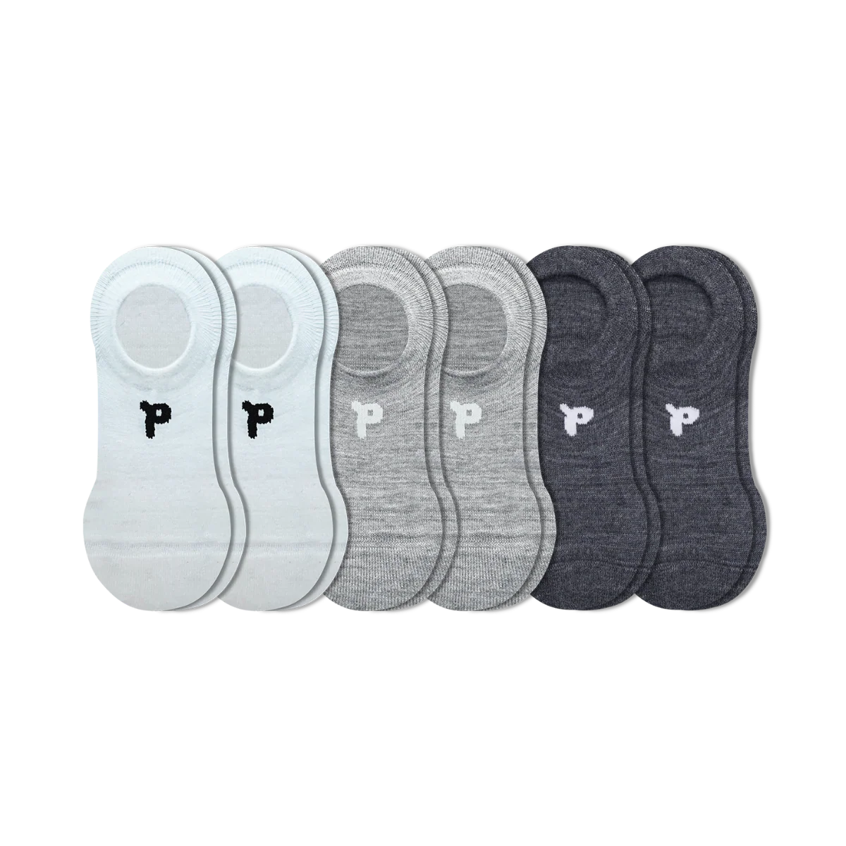 6 Pack - Women's No Show Socks