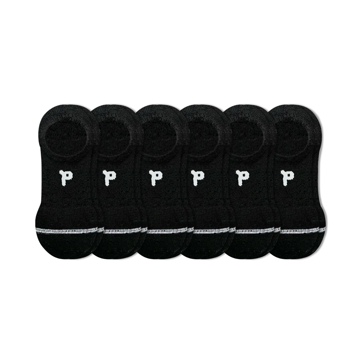 6 Pack - Women's No Show Socks