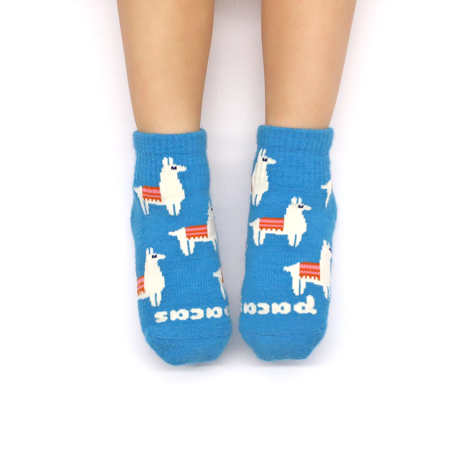 6 Pack - Toddler Pacas Gripper Socks 31 6 Pack - Toddler Pacas Gripper Socks