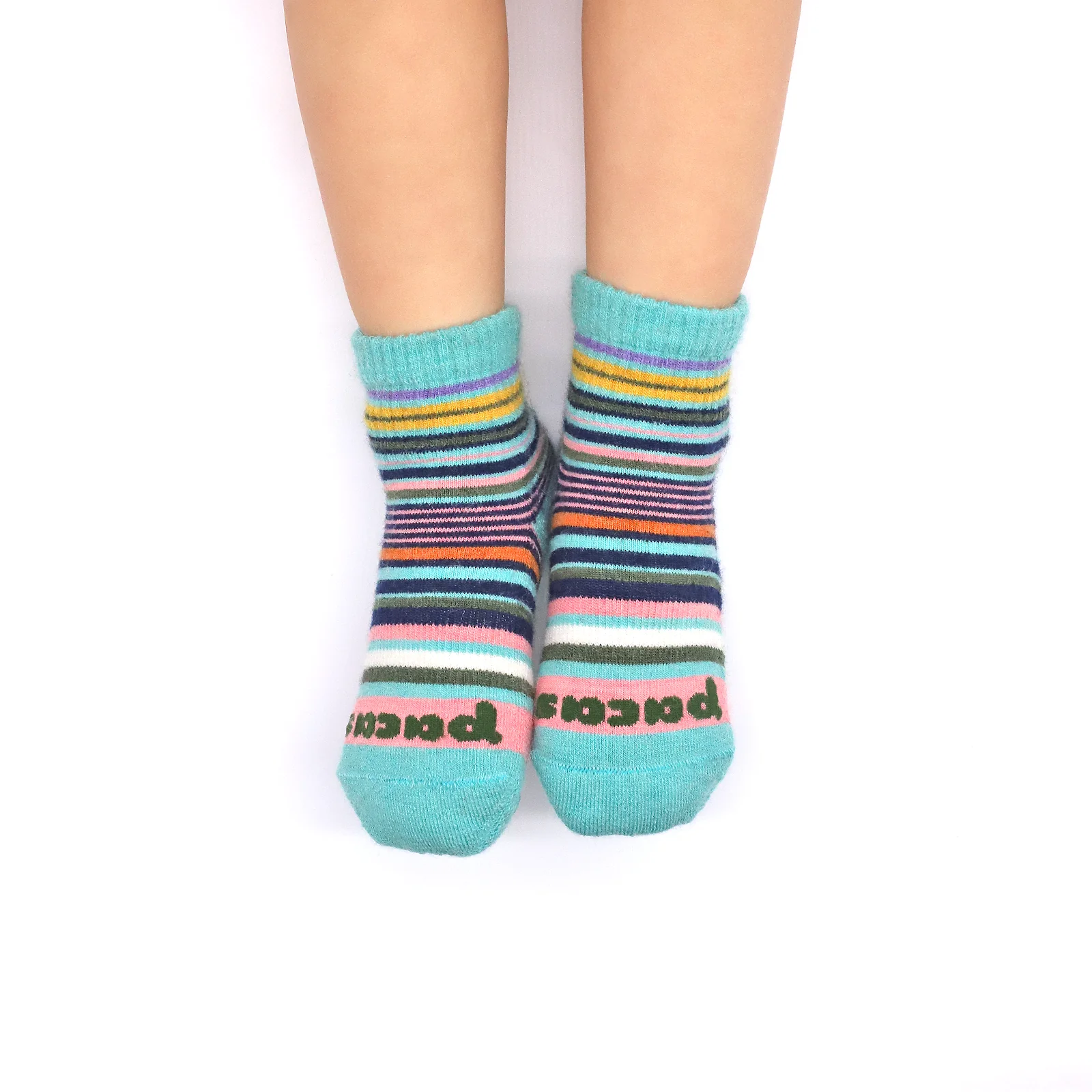 6 Pack - Toddler Pacas Gripper Socks 32 6 Pack - Toddler Pacas Gripper Socks