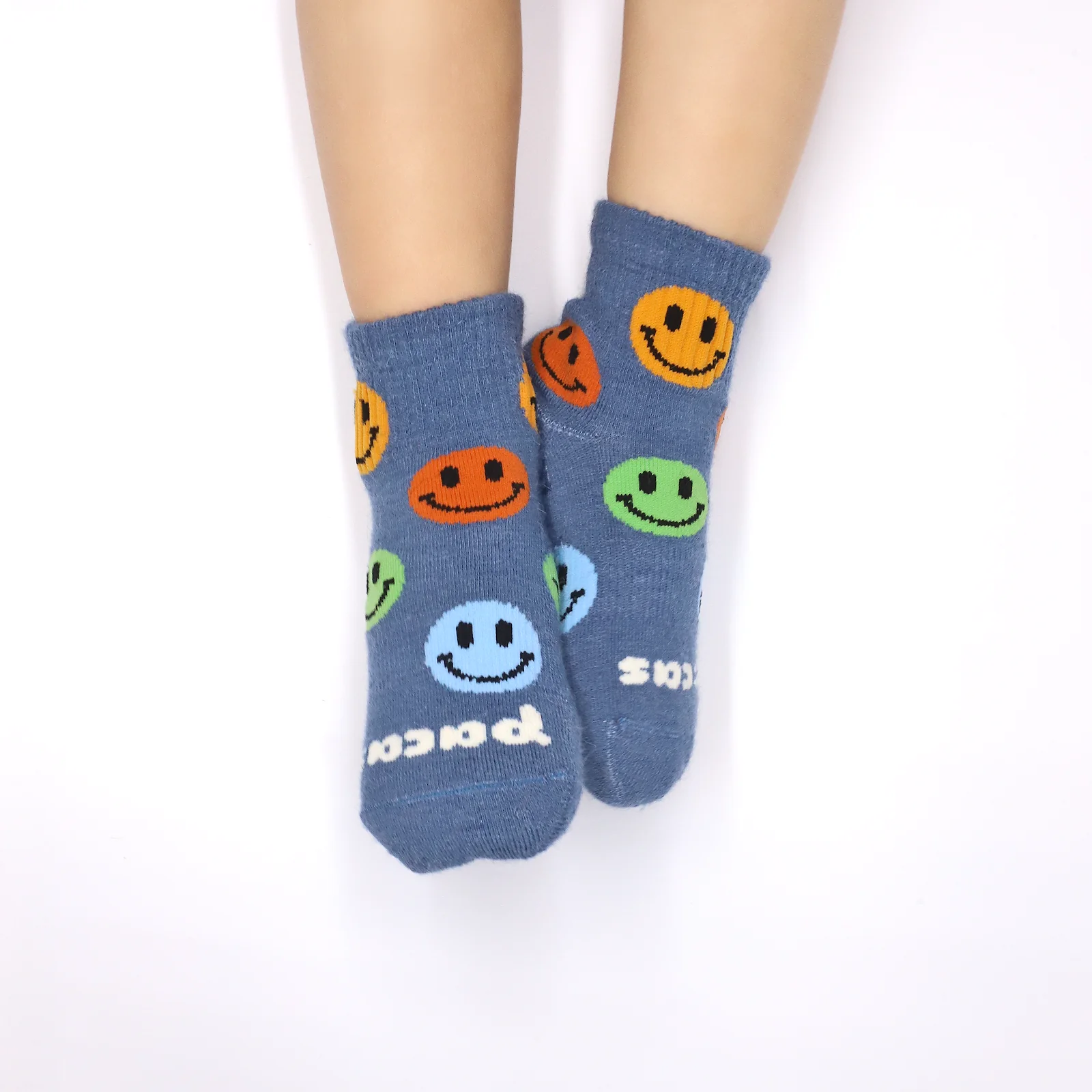 6 Pack - Toddler Pacas Gripper Socks 33 6 Pack - Toddler Pacas Gripper Socks