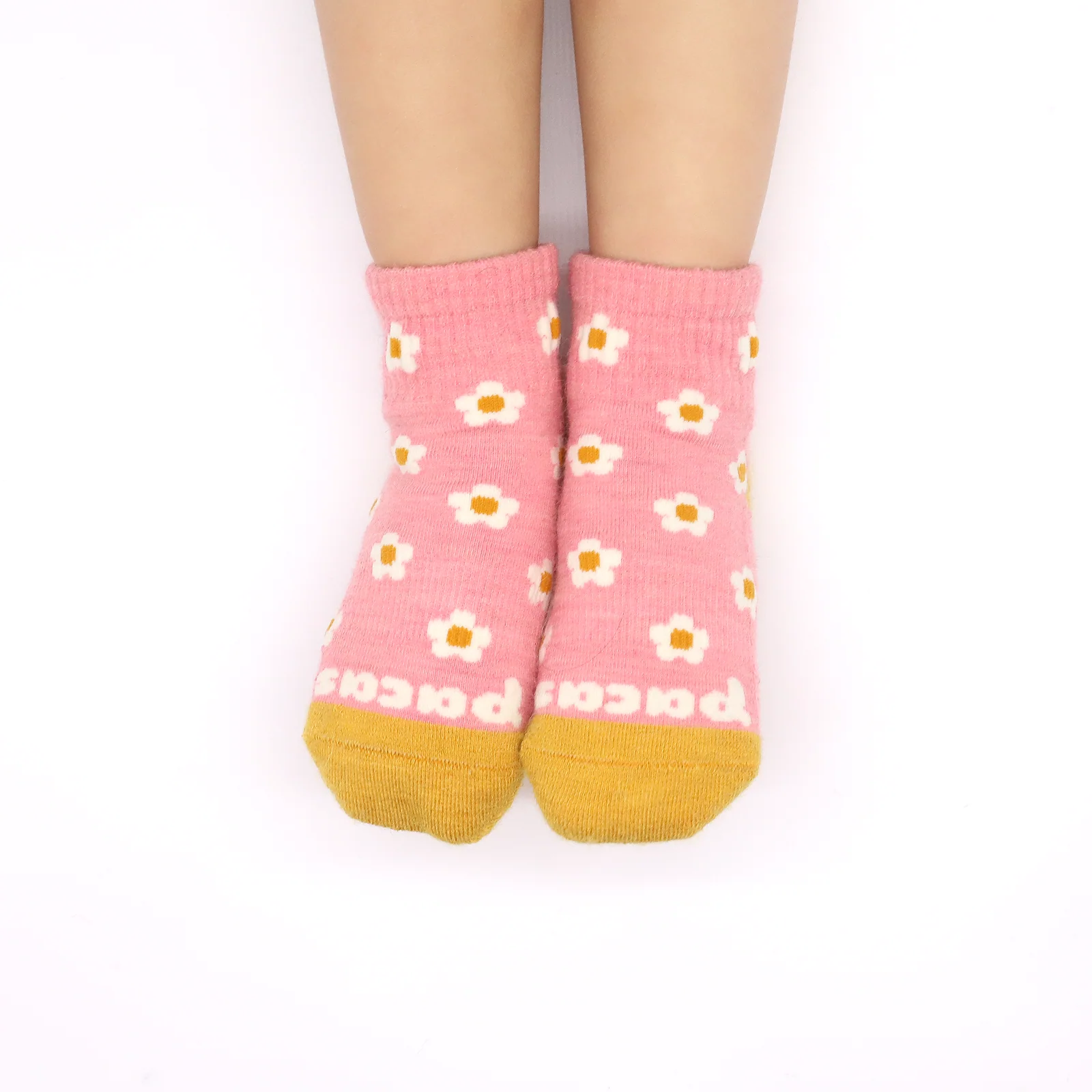 6 Pack - Toddler Pacas Gripper Socks 35 6 Pack - Toddler Pacas Gripper Socks