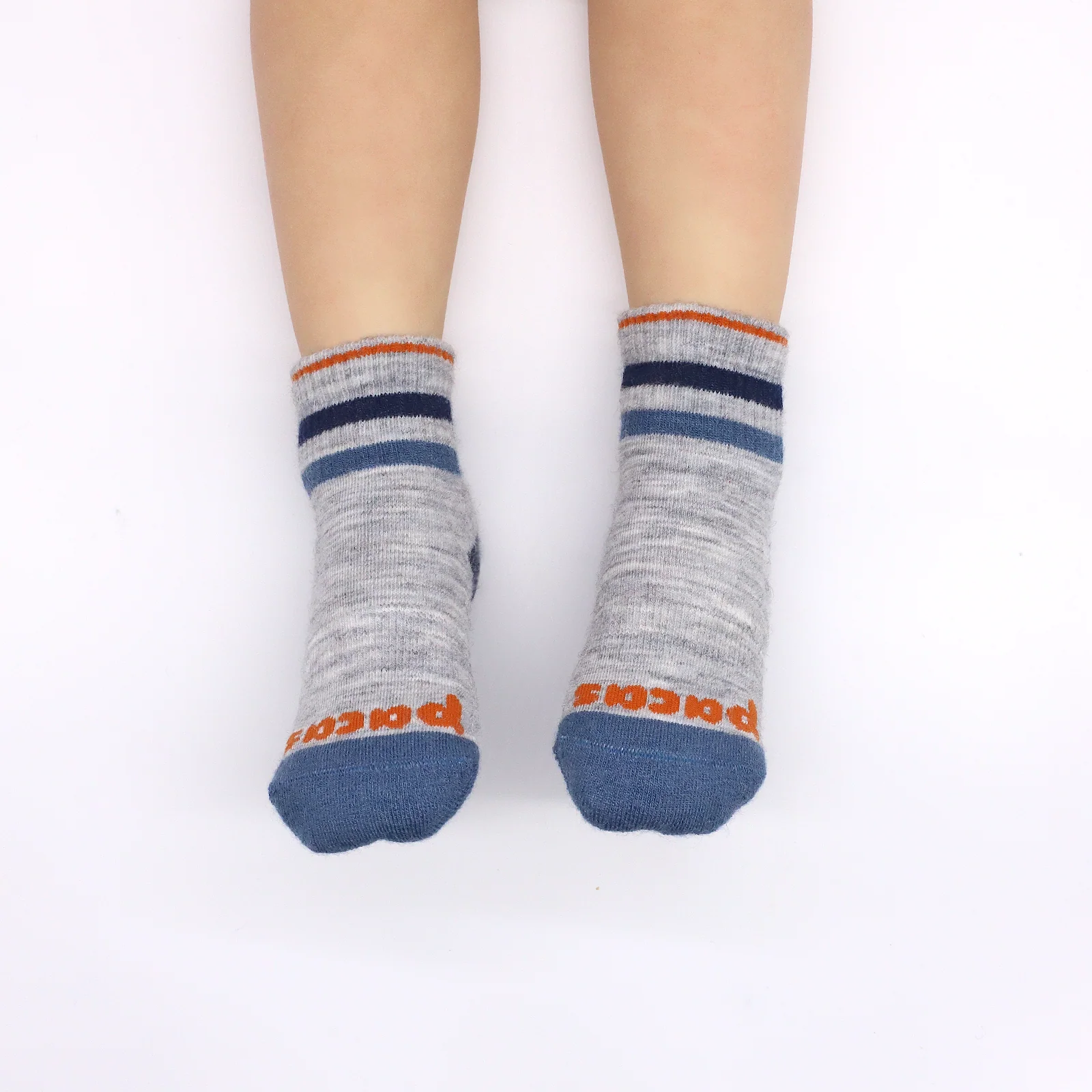 6 Pack - Toddler Pacas Gripper Socks 38 6 Pack - Toddler Pacas Gripper Socks