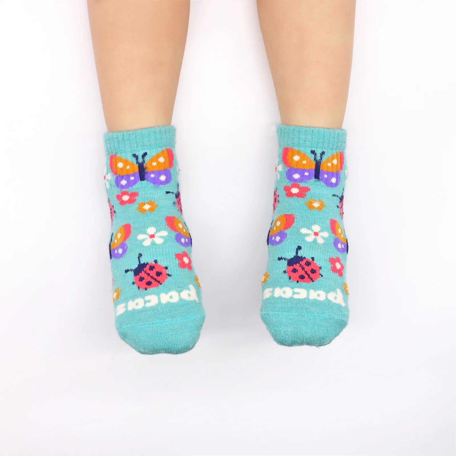 6 Pack - Toddler Pacas Gripper Socks 41 6 Pack - Toddler Pacas Gripper Socks