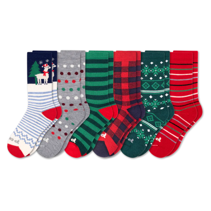 6 Pack - Women's Crew Pacas Socks 15 6 Pack - Women's Crew Pacas Socks