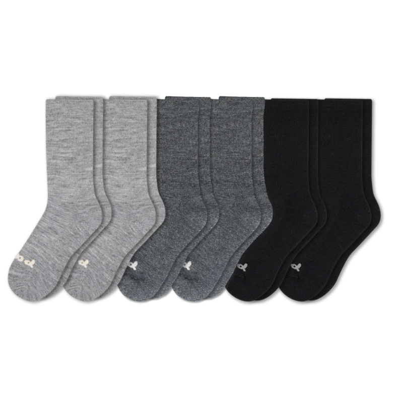 6 Pack - Women's Crew Pacas Socks 18 6 Pack - Women's Crew Pacas Socks