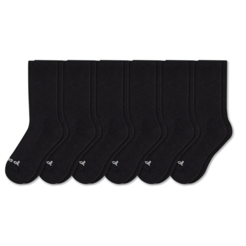 6 Pack - Women's Crew Pacas Socks 19 6 Pack - Women's Crew Pacas Socks