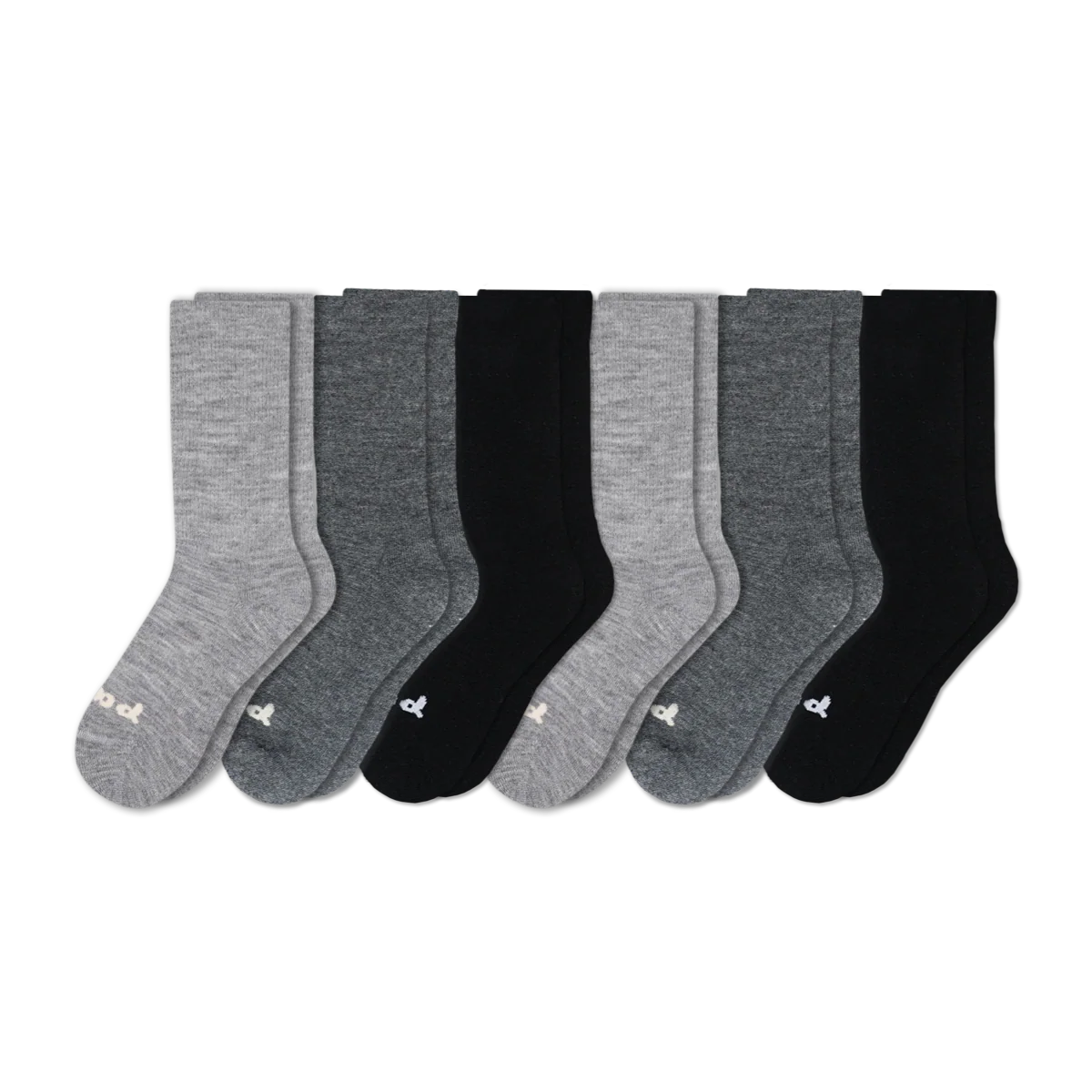 6 Pack - Women's Crew Pacas Socks