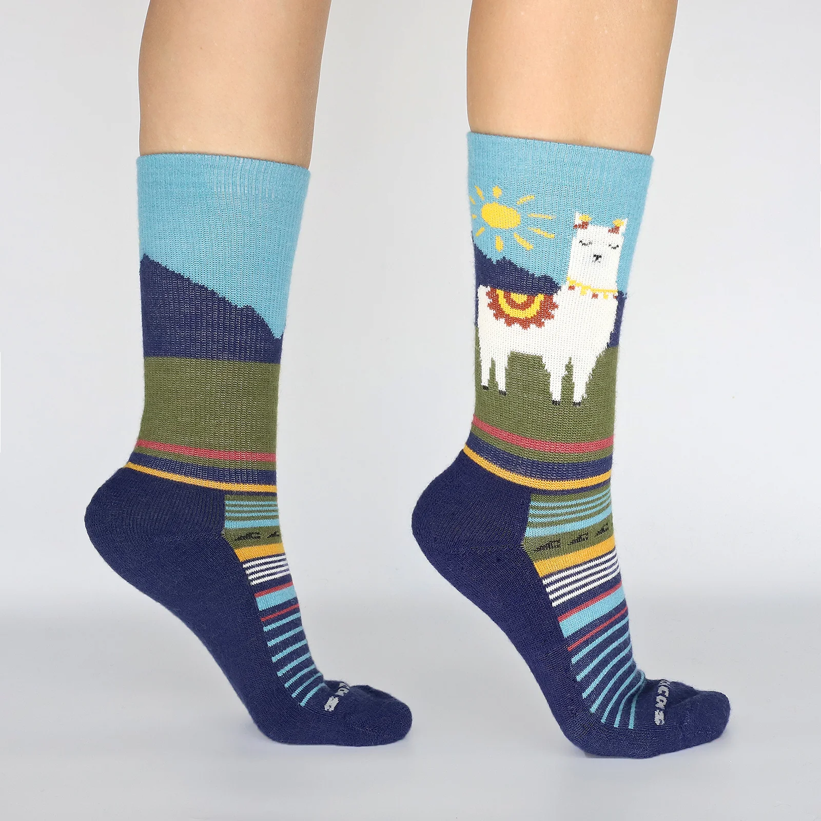 6 Pack - Women's Crew Pacas Socks 213 6 Pack - Women's Crew Pacas Socks
