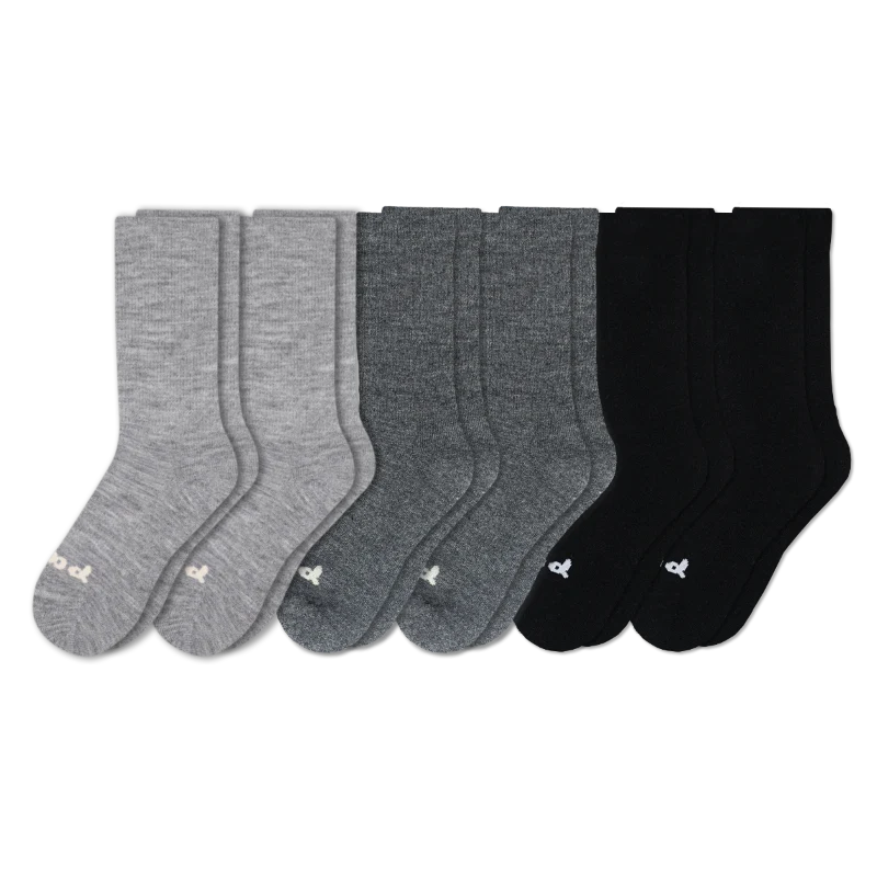 6 Pack - Women's Crew Pacas Socks 3 6 Pack - Women's Crew Pacas Socks