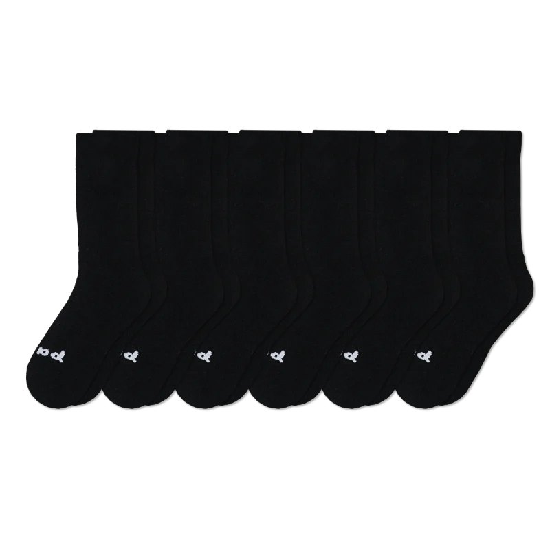 6 Pack - Women's Crew Pacas Socks 4 6 Pack - Women's Crew Pacas Socks