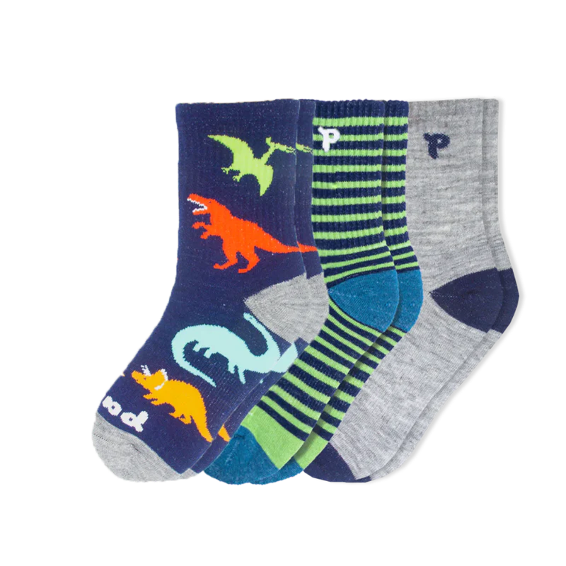 3 Pack - Kids' Crew Pacas Socks 14 3 Pack - Kids' Crew Pacas Socks