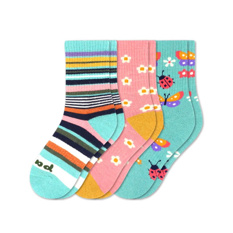 3 Pack - Kids' Crew Pacas Socks 23 3 Pack - Kids' Crew Pacas Socks