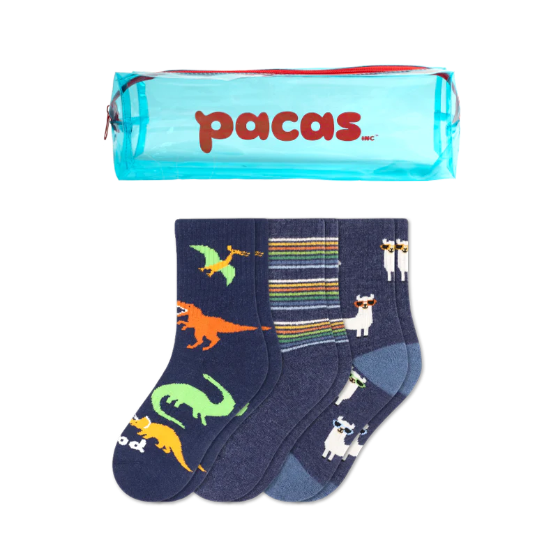 3 Pack - Kids' Crew Pacas Socks 29 3 Pack - Kids' Crew Pacas Socks