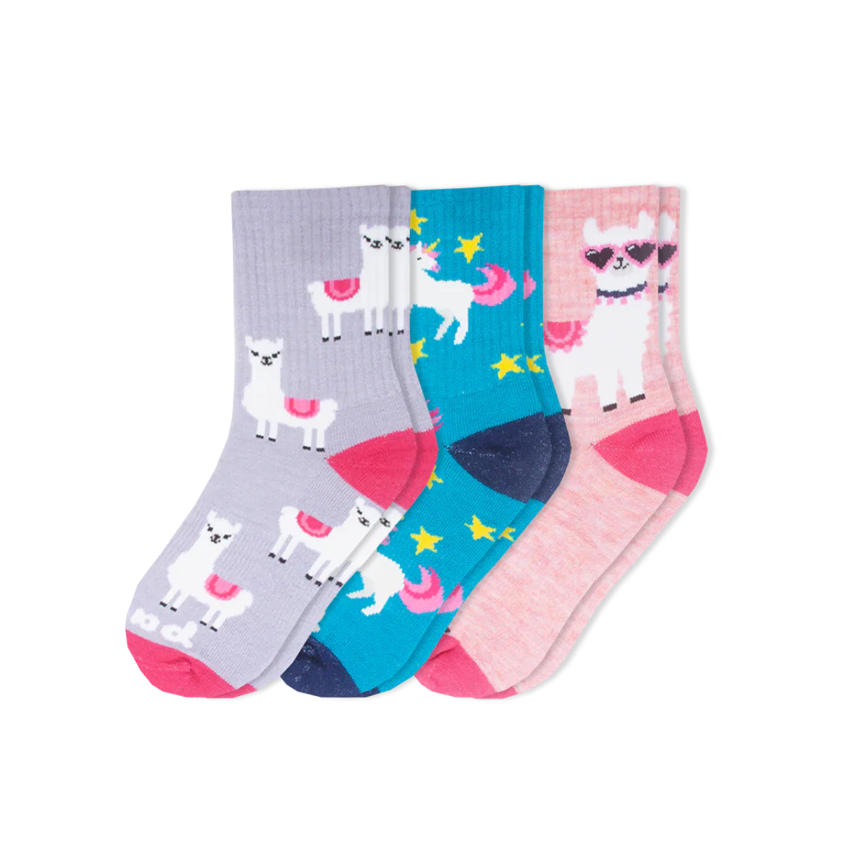 3 Pack - Kids' Crew Pacas Socks 3 3 Pack - Kids' Crew Pacas Socks