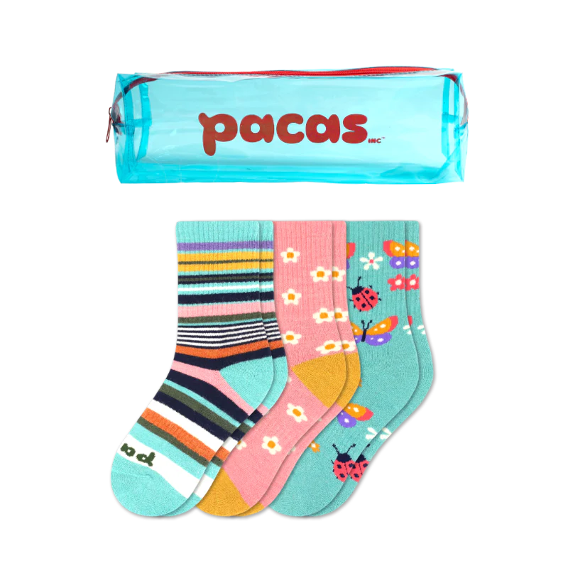 3 Pack - Kids' Crew Pacas Socks 36 3 Pack - Kids' Crew Pacas Socks