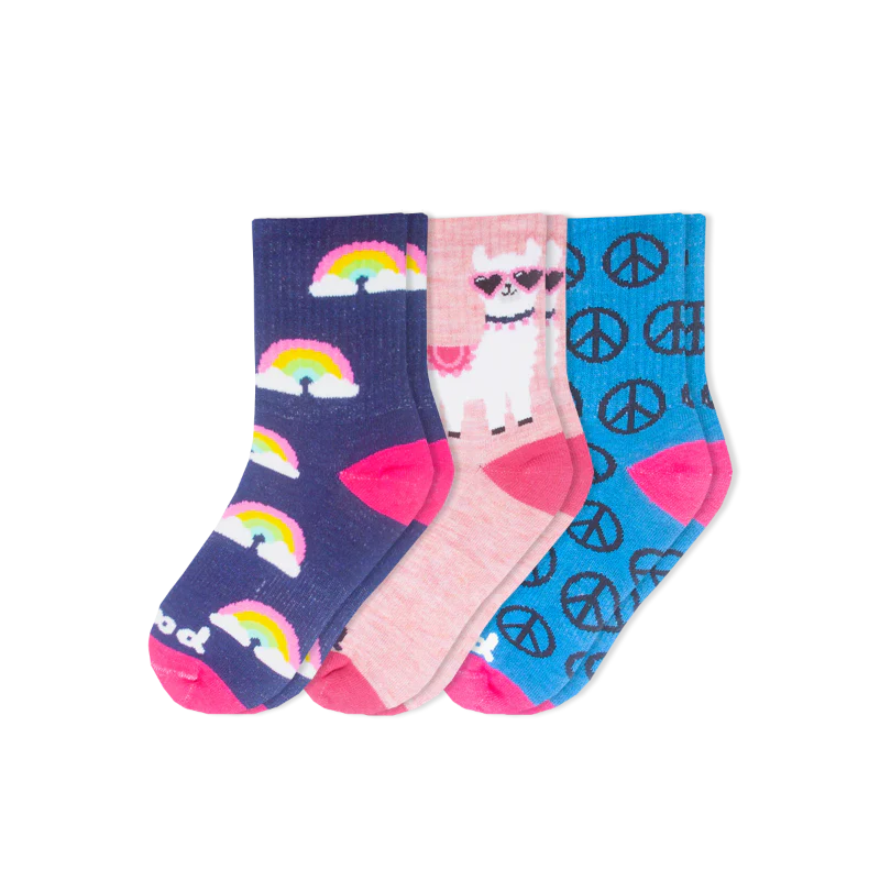 3 Pack - Kids' Crew Pacas Socks 43 3 Pack - Kids' Crew Pacas Socks