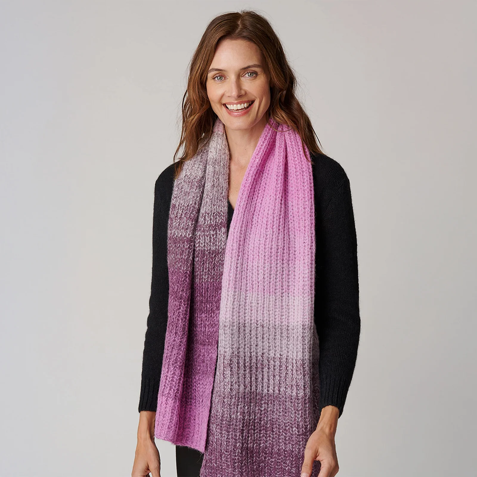 Women's Color Block Scarf 10 Women's Color Block Scarf