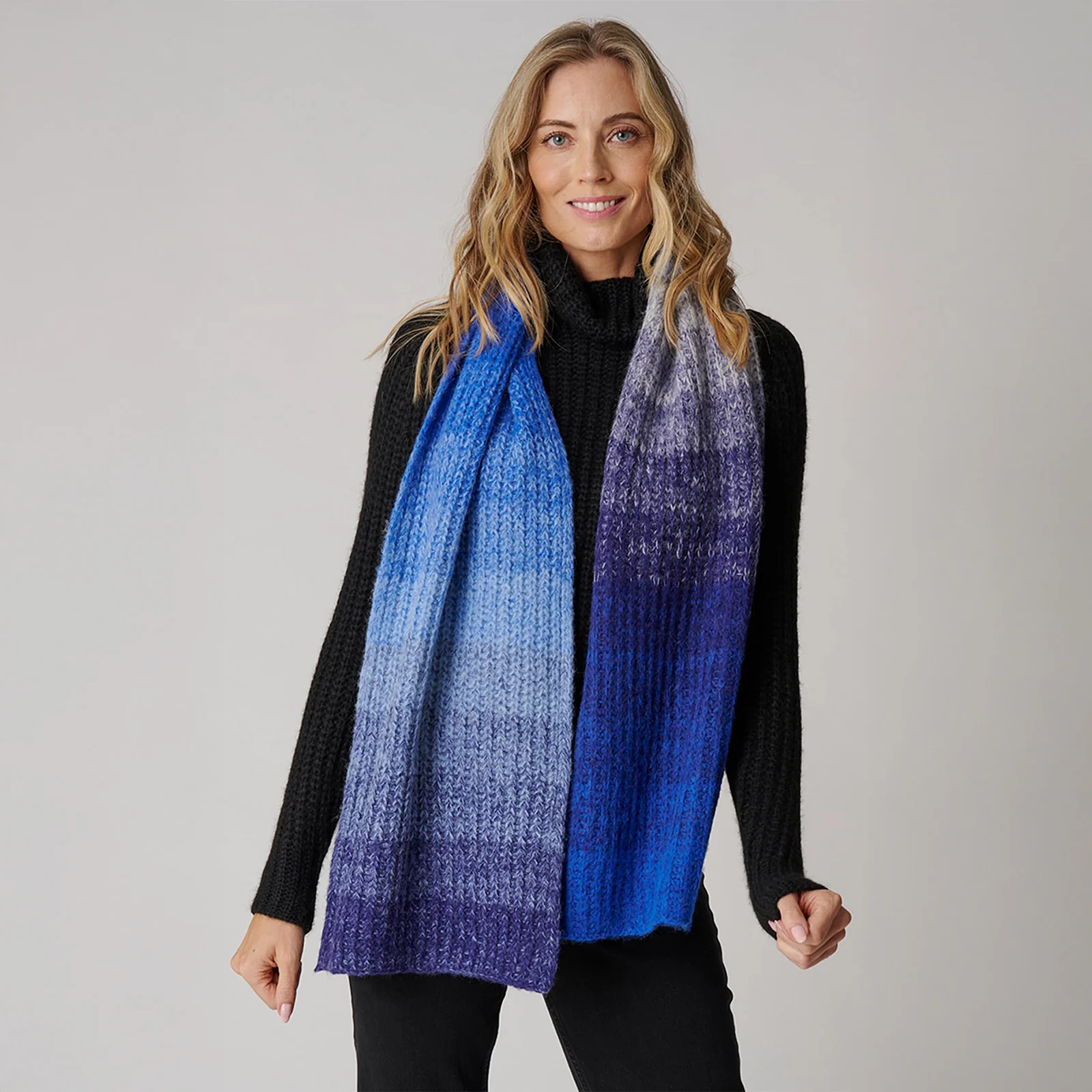 Women's Color Block Scarf 11 Women's Color Block Scarf