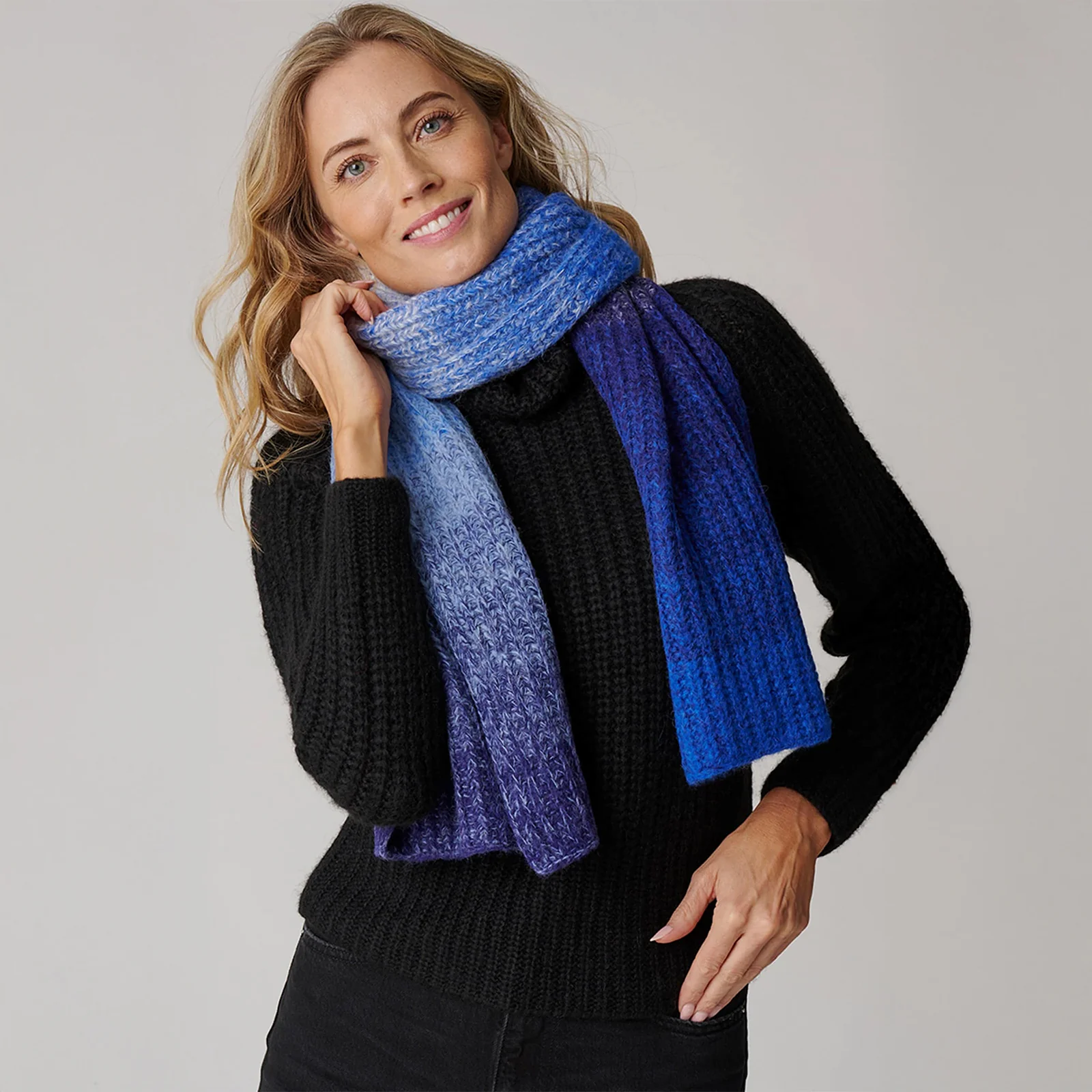Women's Color Block Scarf 15 Women's Color Block Scarf