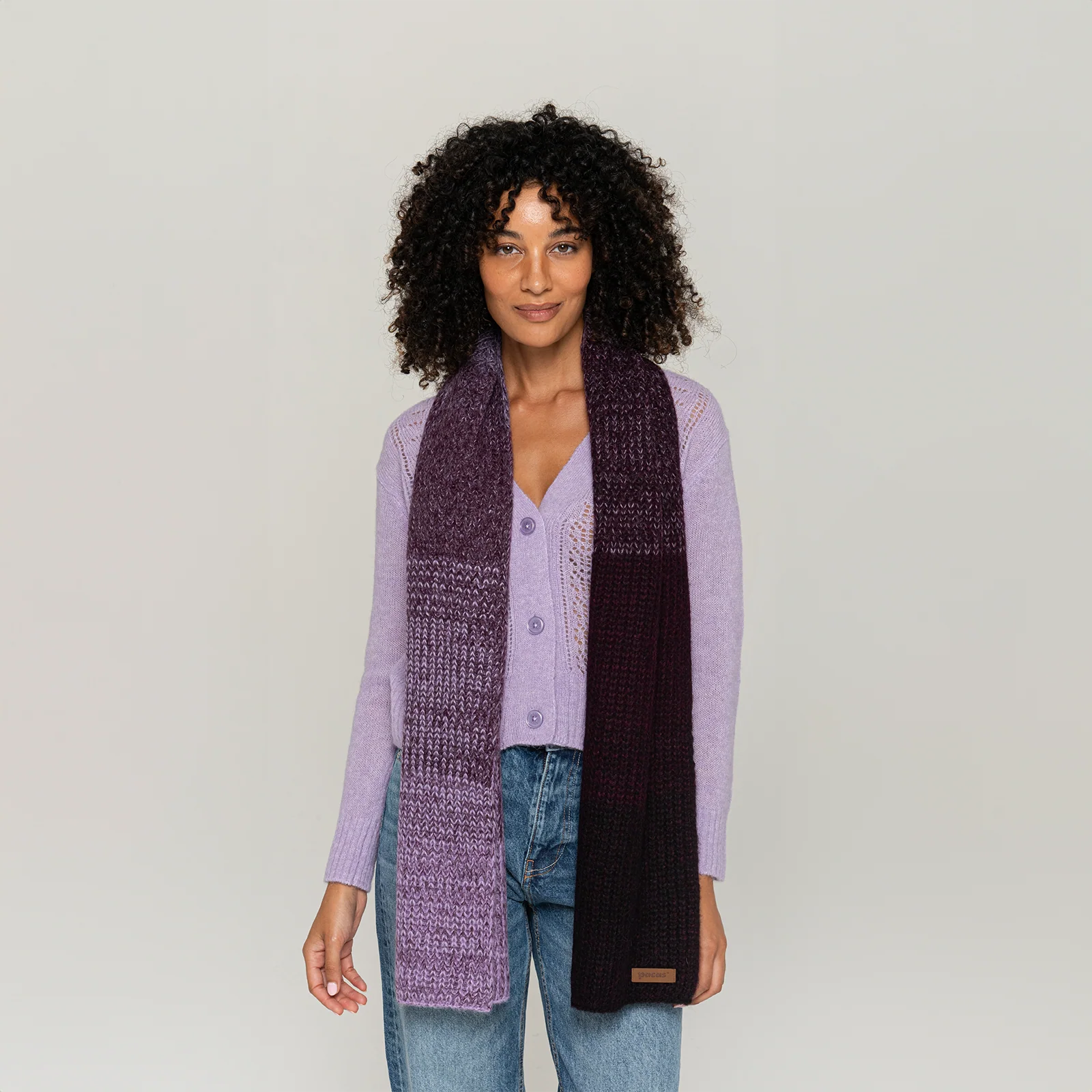 Women's Color Block Scarf 5 Women's Color Block Scarf