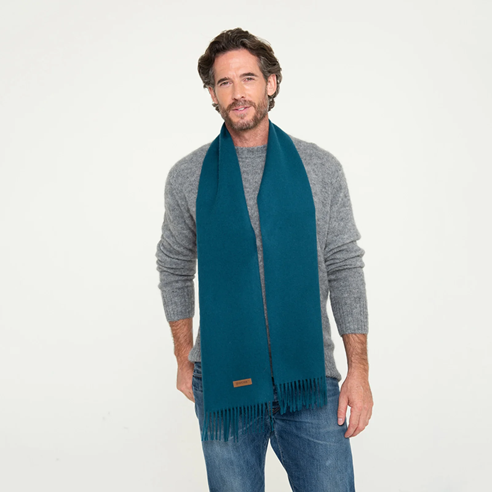 Men's Solid Scarf 12 Men's Solid Scarf
