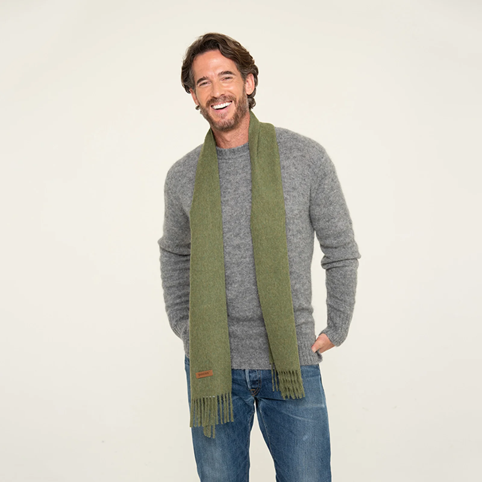 Men's Solid Scarf 14 Men's Solid Scarf