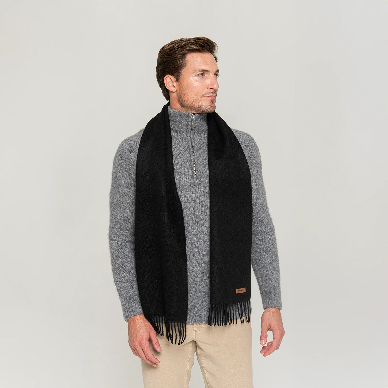 Men's Solid Scarf 24 Men's Solid Scarf