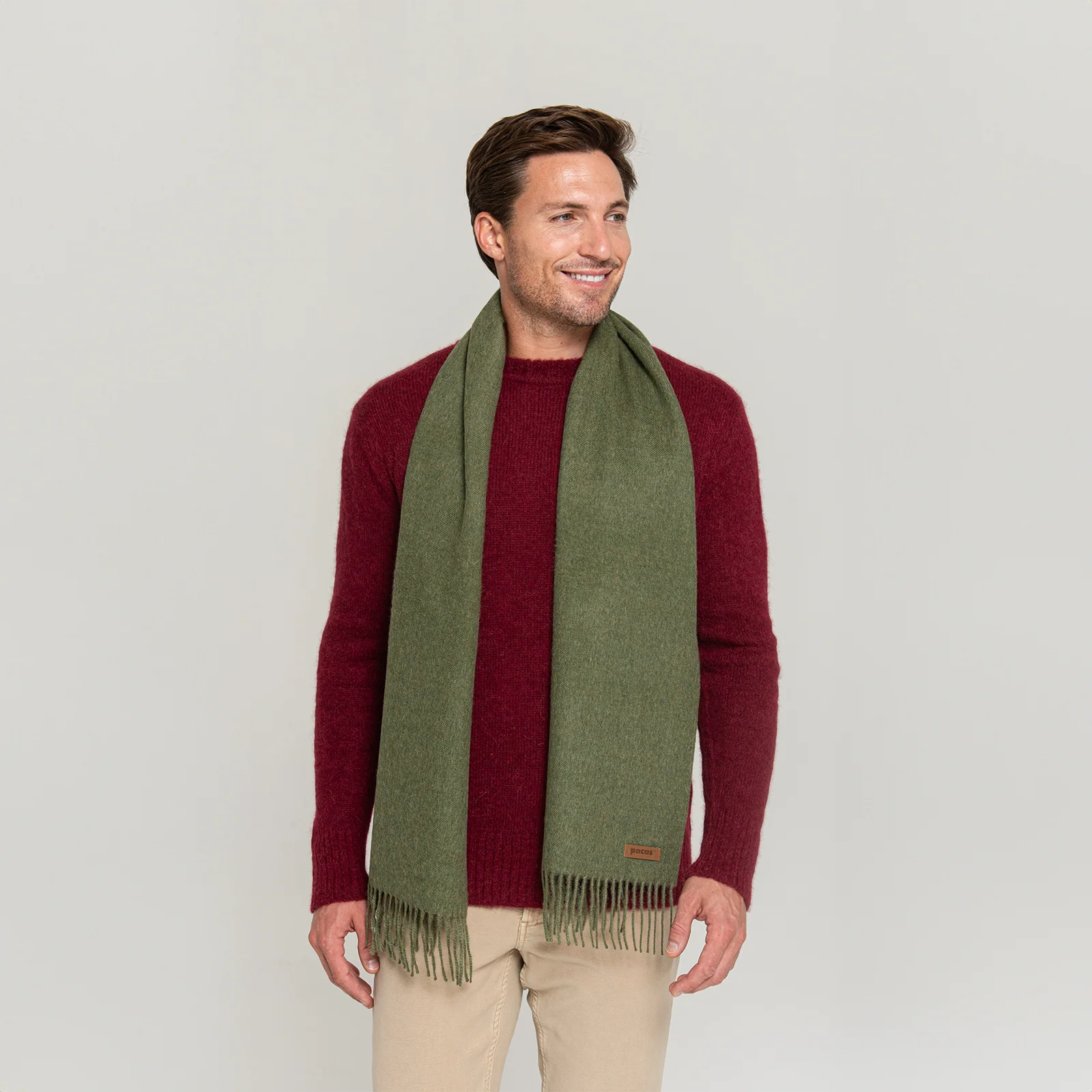 Men's Solid Scarf 27 Men's Solid Scarf