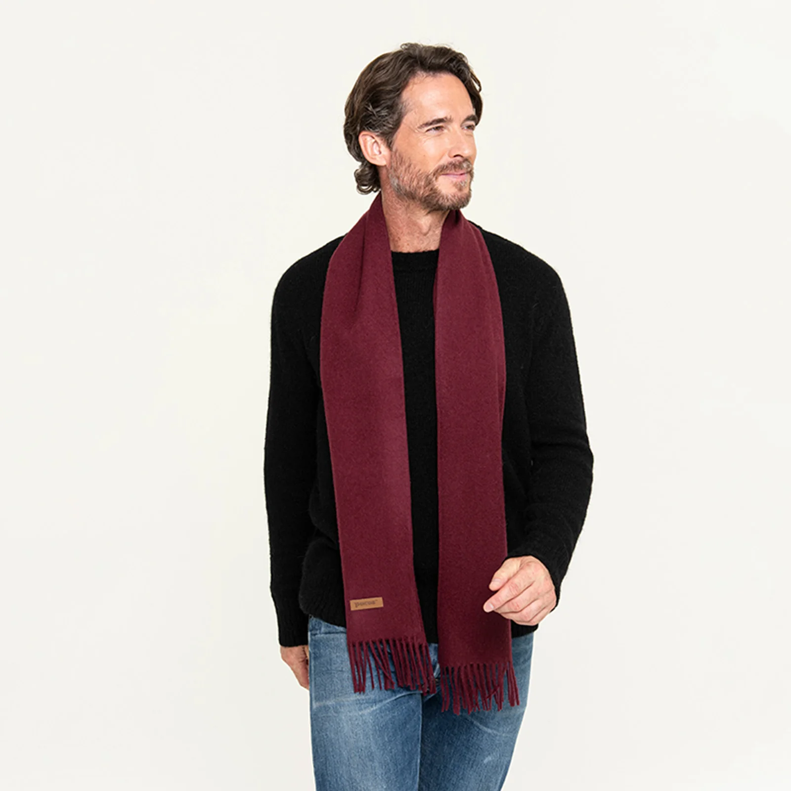 Men's Solid Scarf 9 Men's Solid Scarf
