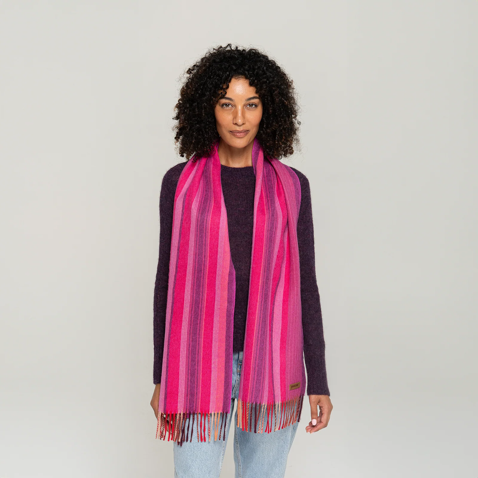 Women's Striped Scarf 14 Women's Striped Scarf