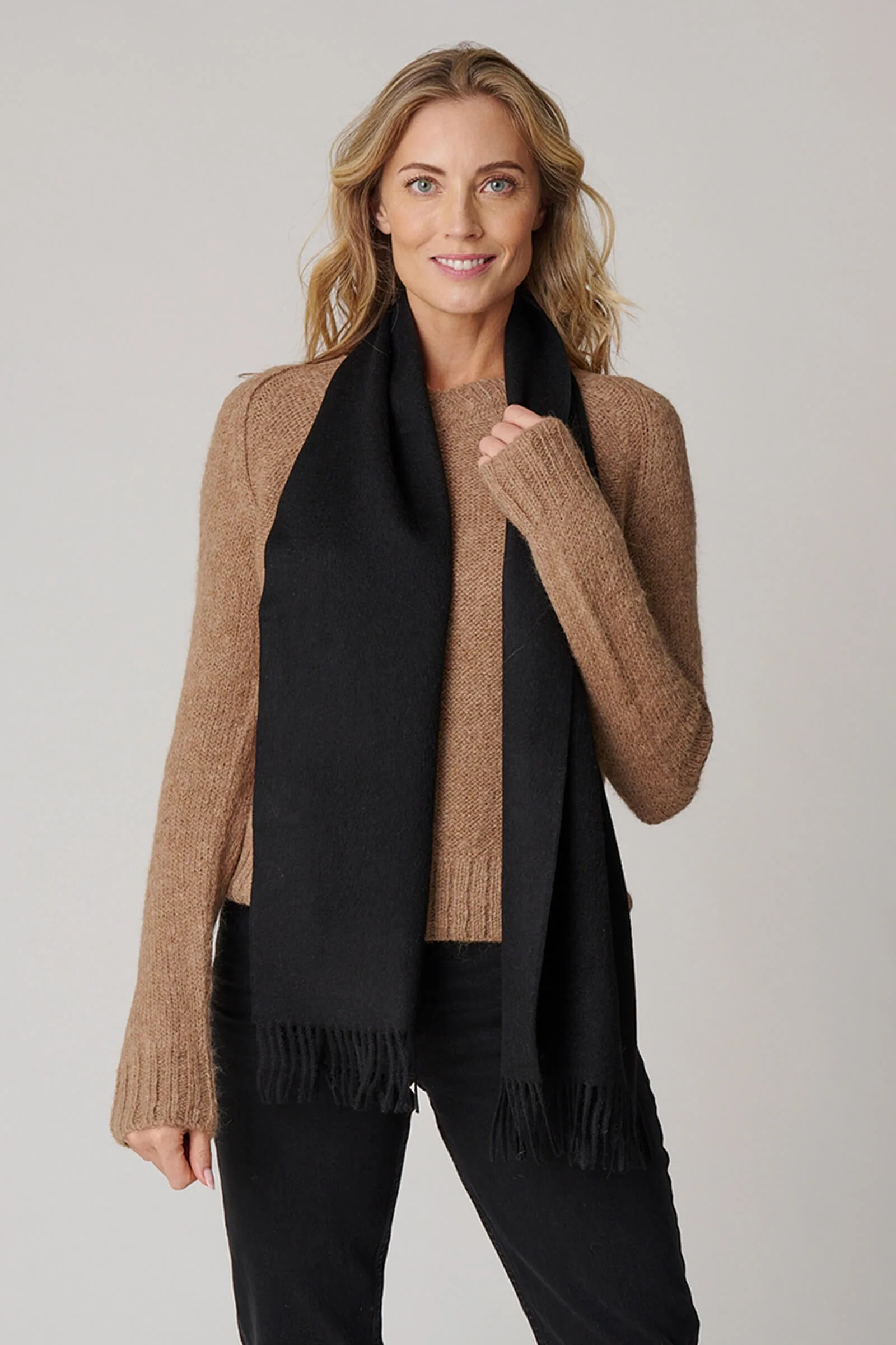 Women's Striped Scarf 8 Women's Striped Scarf