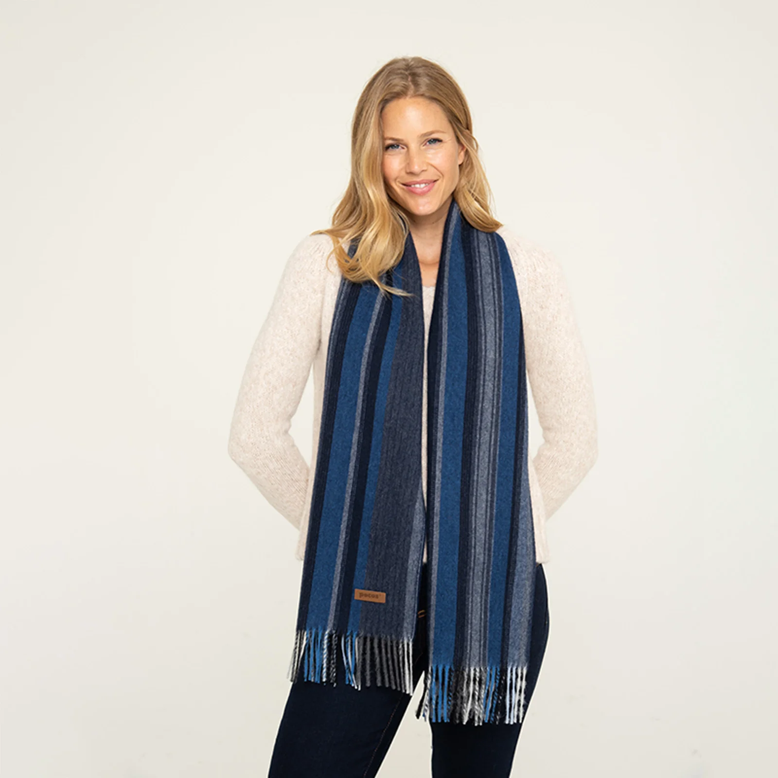 Women's Striped Scarf 9 Women's Striped Scarf
