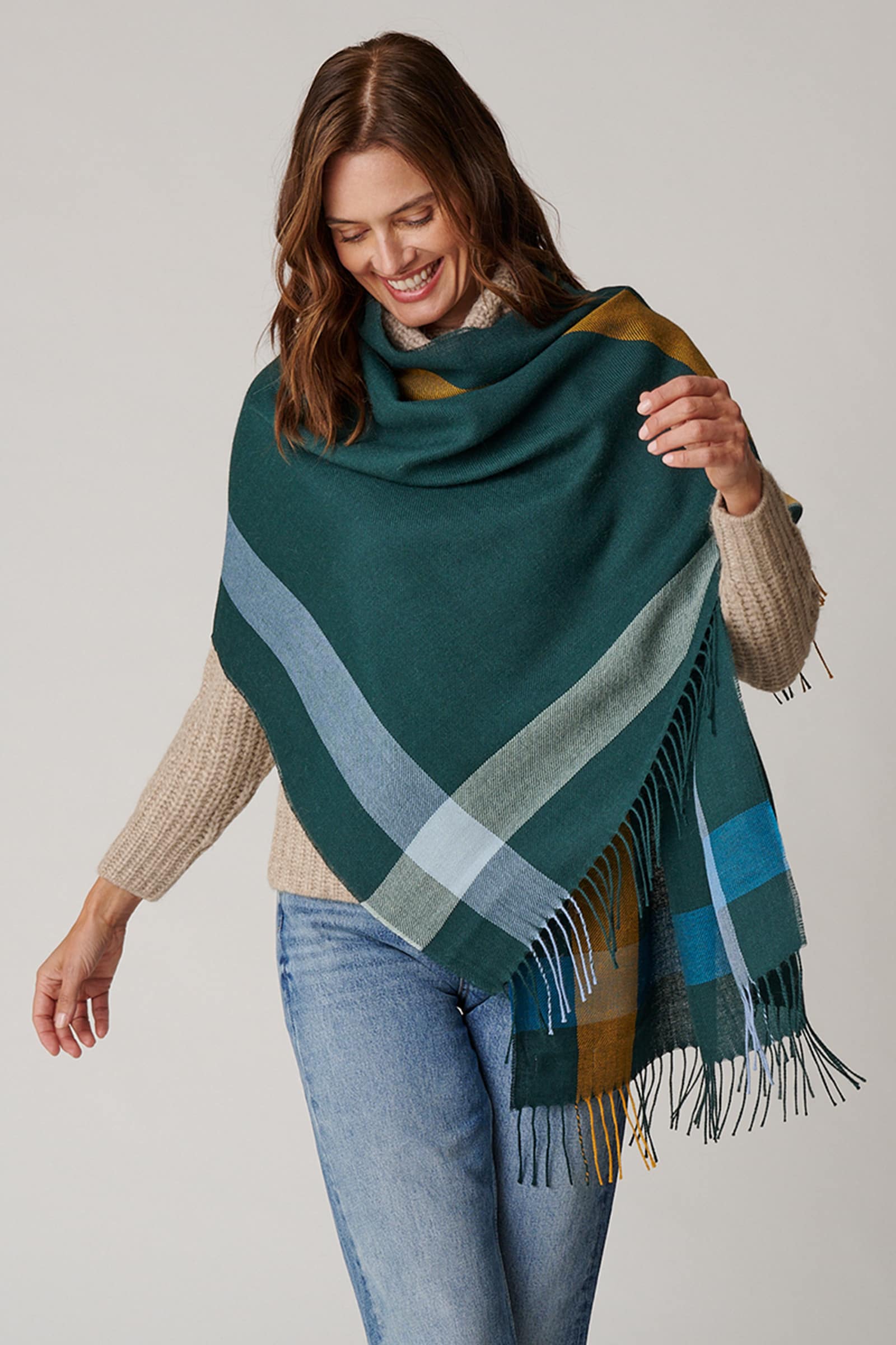 Pop Rectangle Shawl 5 Pop Rectangle Shawl
