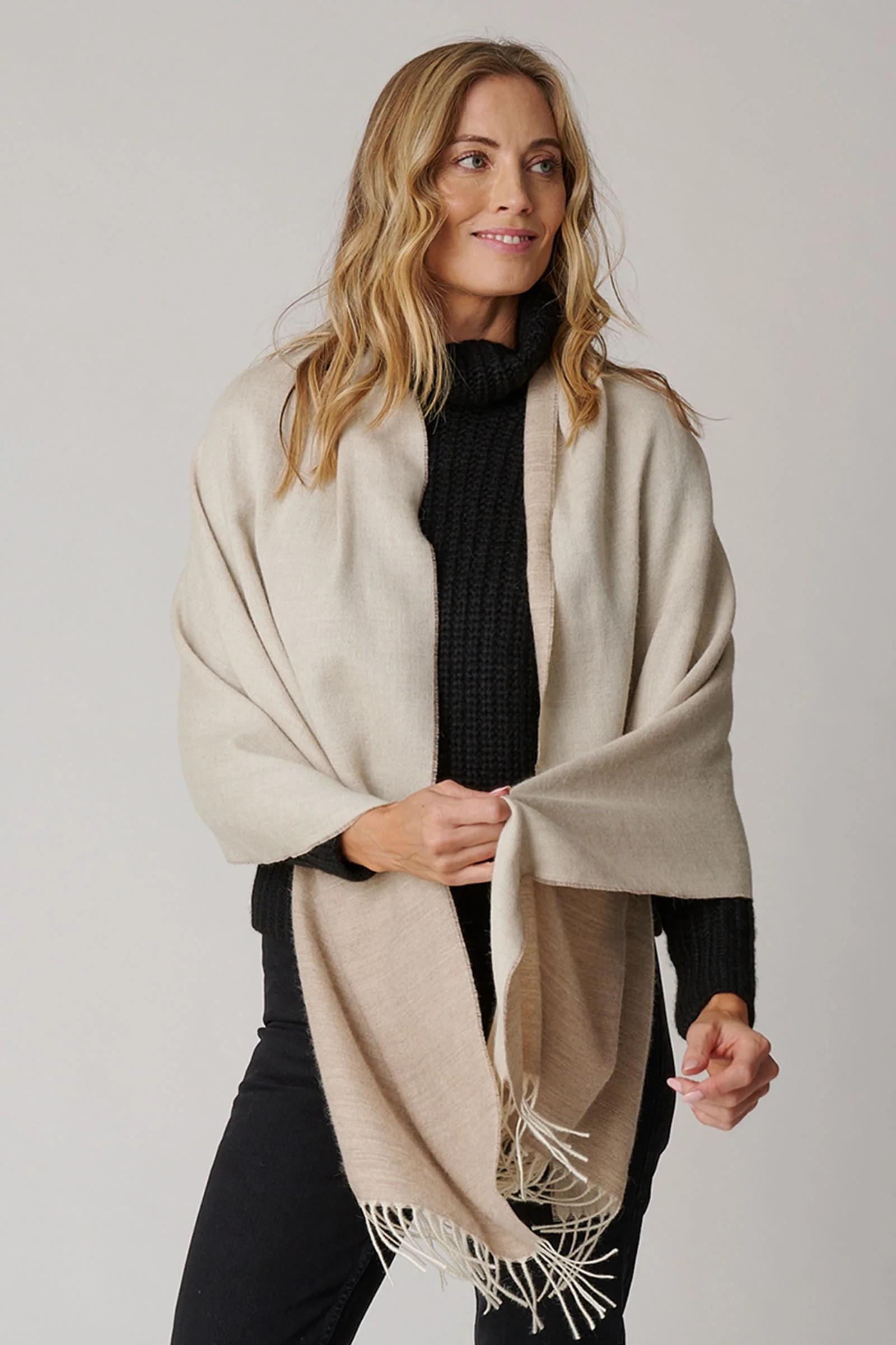 Double Face Shawl