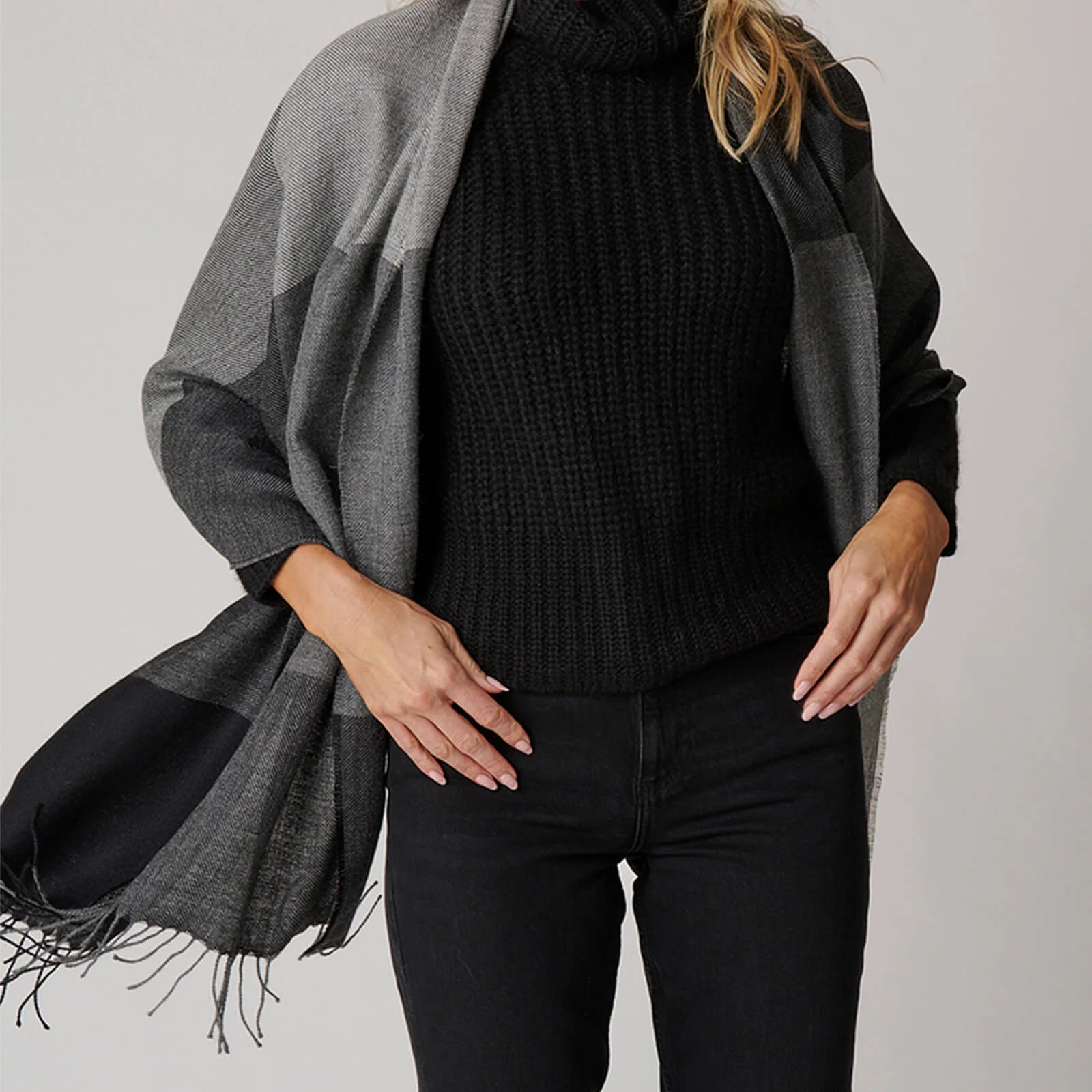 Square Pattern Shawl