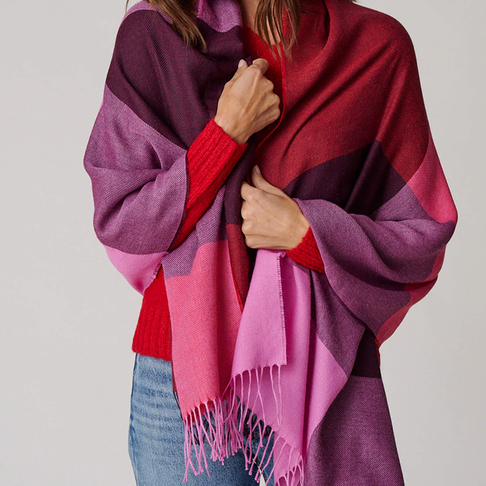 Square Pattern Shawl 9 Square Pattern Shawl