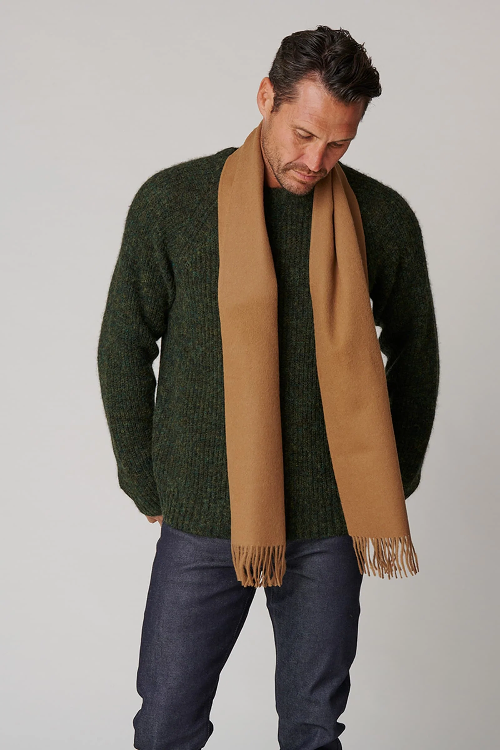 Men's Solid Scarf