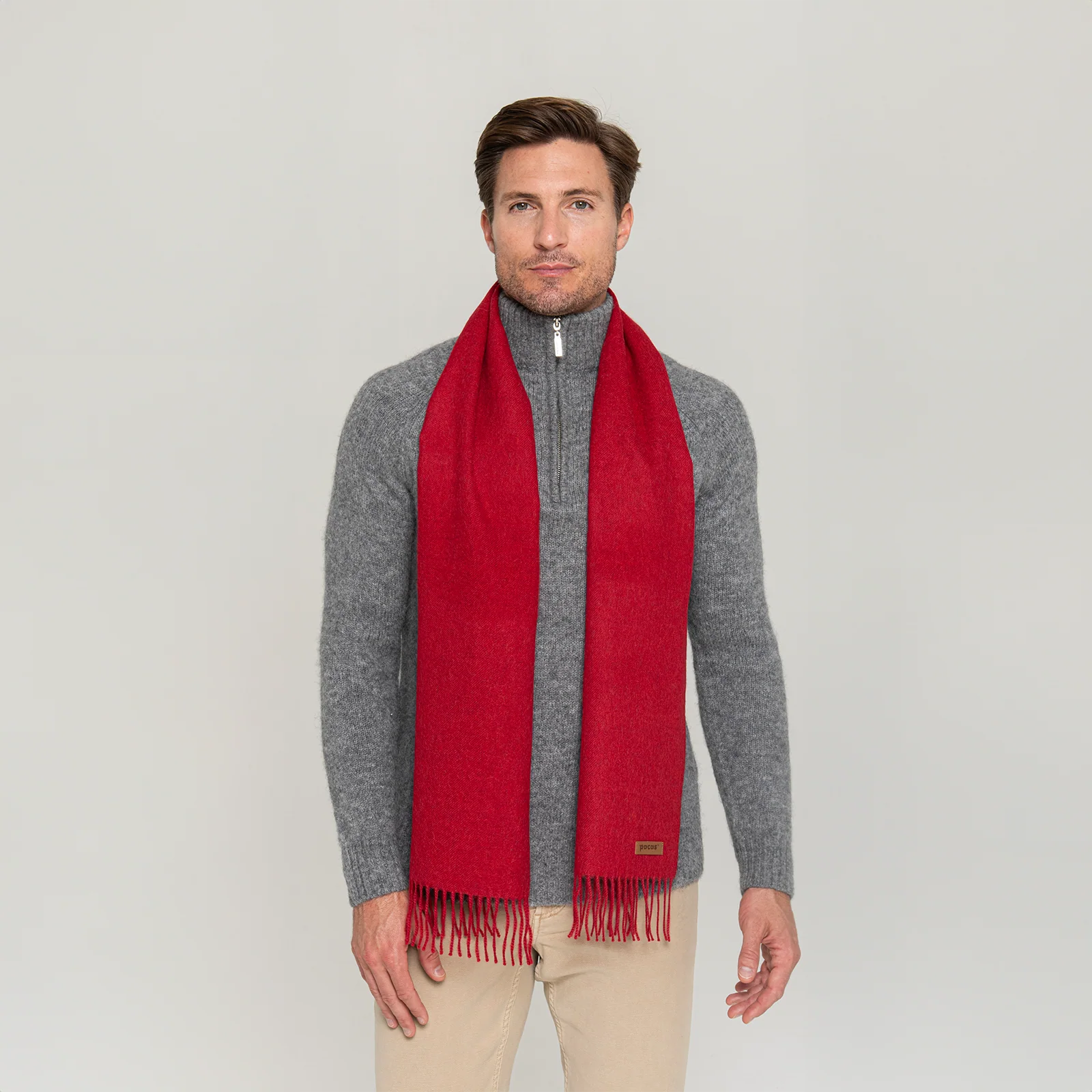 Men's Solid Scarf