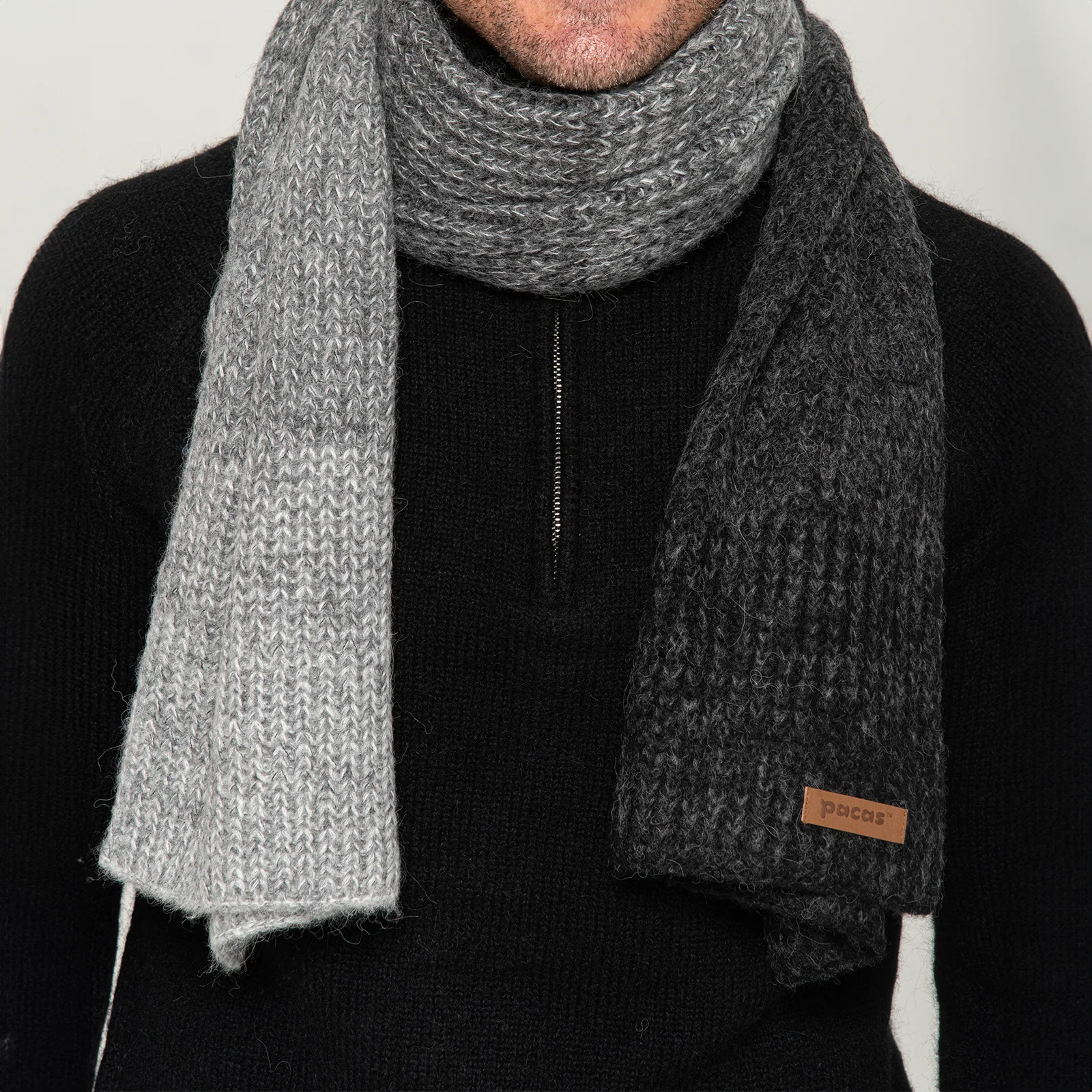 Men's Knit Scarf