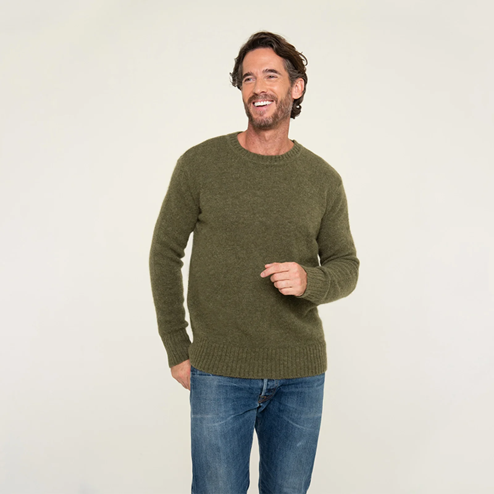 Men's Crewneck Sweater 5 Men's Crewneck Sweater
