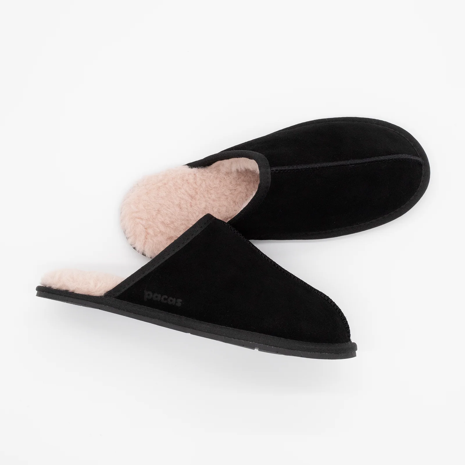 Men's Alpaca Lined Slide Slipper 3 Men's Alpaca Lined Slide Slipper