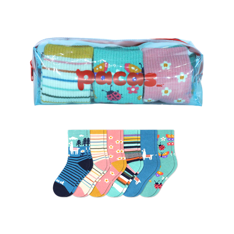 6 Pack - Kids' Crew Pacas Socks 37 6 Pack - Kids' Crew Pacas Socks