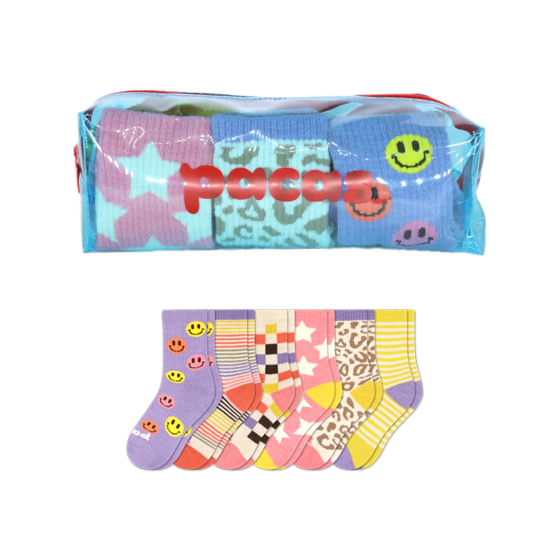 6 Pack - Kids' Crew Pacas Socks 39 6 Pack - Kids' Crew Pacas Socks