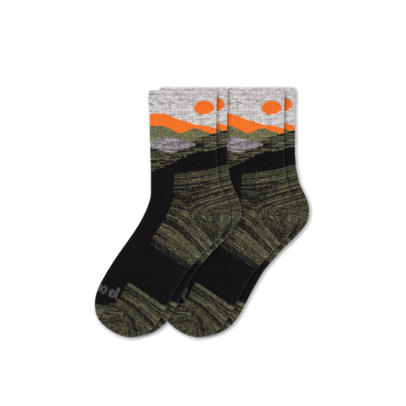 2 Pack - Men's Hiking Crew Pacas Socks 3 2 Pack - Men's Hiking Crew Pacas Socks