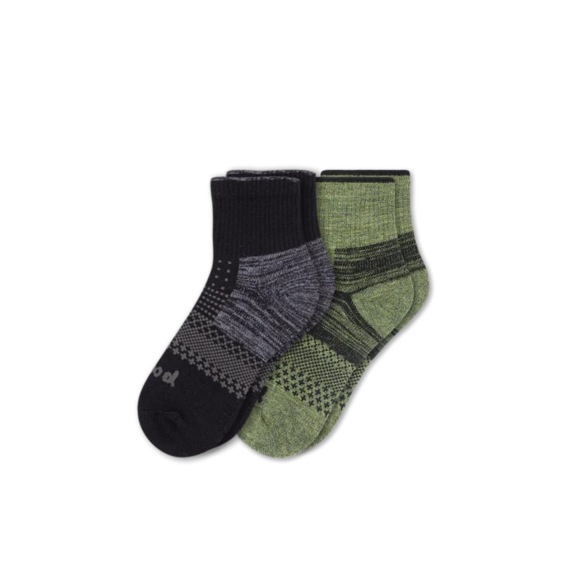2 Pack - Men's Hiking Quarter Pacas Socks 8 2 Pack - Men's Hiking Quarter Pacas Socks